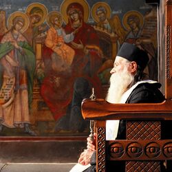 Romanian hieromonk