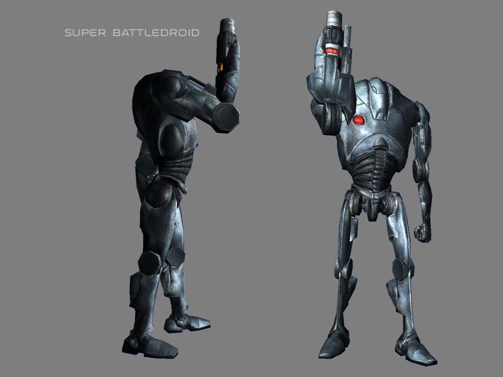 the mandalorian super battle droid