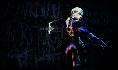 Jill valentine re 5 wallpaper by vicky redfield-d4tn61f