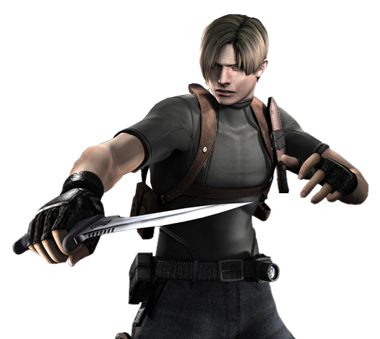 File:Leon holding knife RE4.png