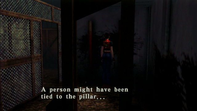 File:Resident Evil CODE Veronica - square in front of the guillotine - examines 07-3.png
