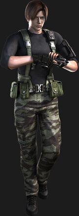 Resident Evil The Darkside Chronicles - Operation Javier - Leon Scott Kennedy render
