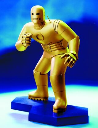 IRONMAN STATUE Gold