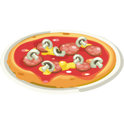 Pizza Prosciutto e Funghi