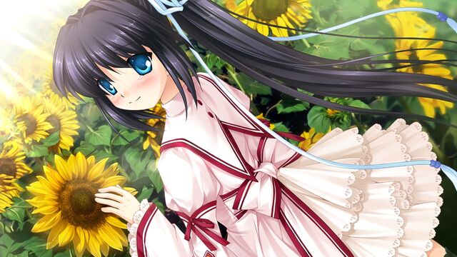 File:Lucia with Sunflowera.jpg