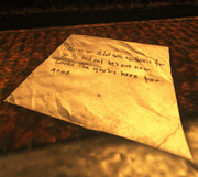 Letter to Jenkins