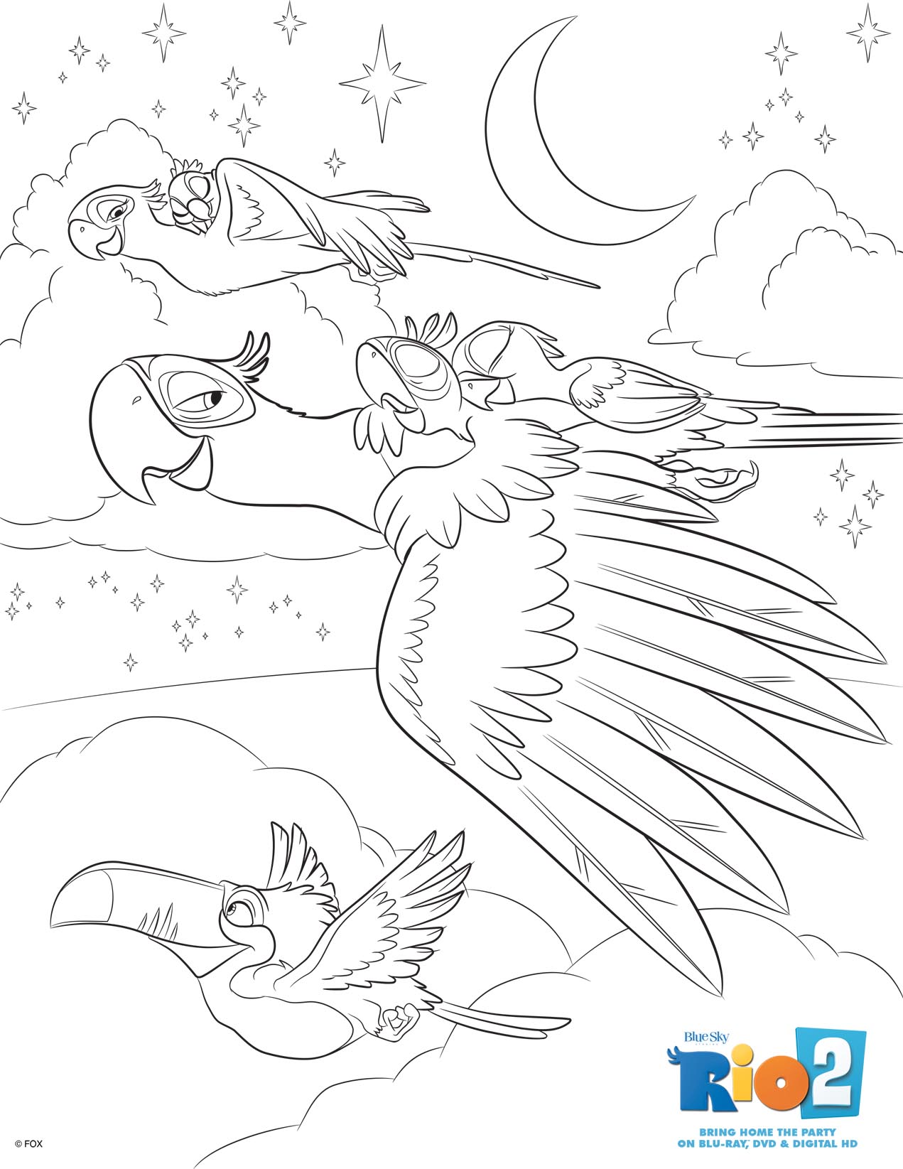 Рисунок Из Мультика Рио