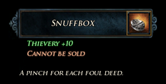 LI Snuffbox Stats