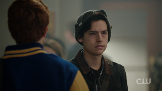 File:Season 1 Episode 2 A Touch of Evil Jughead with Archie at his locker.png