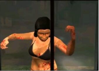 Infected woman