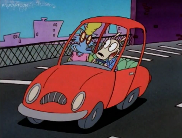 File:Rocko and Mrs. Wolfe in Rocko's Car, Rocko gives Mrs. Wolfe chance (Driving Mrs. Wolfe).png