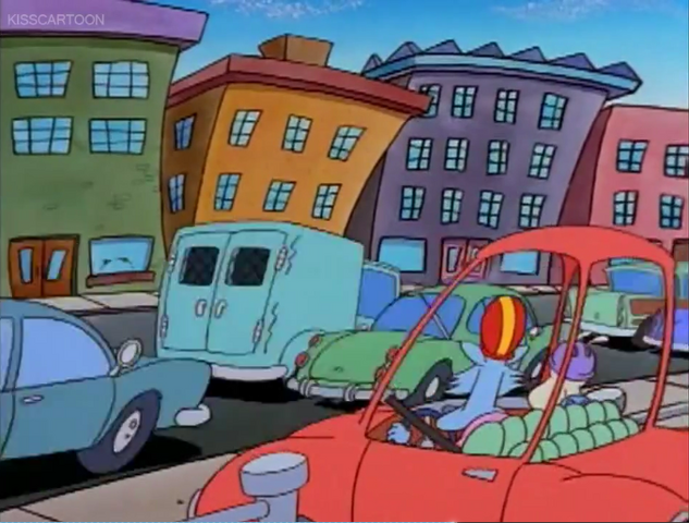 File:Rocko and Mrs. Wolfe Getting back into traffic.png