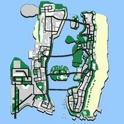 Map of vice city