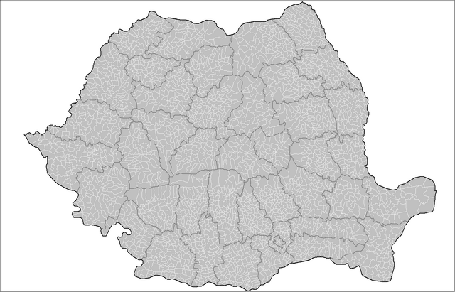 Bestand:Gemeenten in Roemenië.png