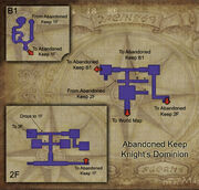 Abandoned Keep map