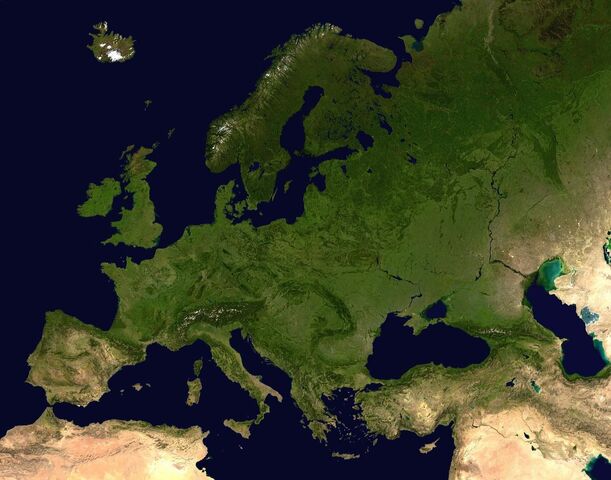 Fișier:Europe satellite orthographic.jpg