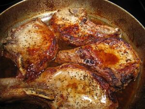 Baked prk chops