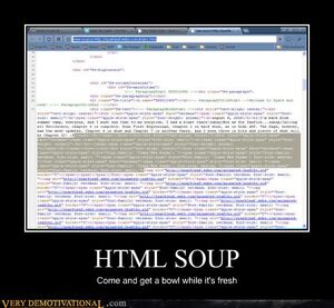 HTML-soup