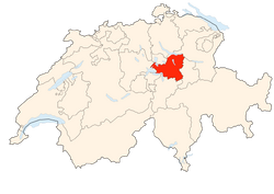 Situation Canton Schwytz