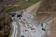 A89 - Travaux Tunnel de Violay