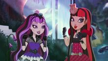 Raven and cerise