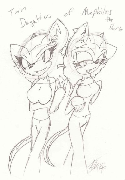 Twin daughters of Mephiles