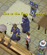 This is the King of Falador