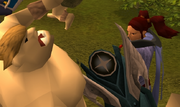 Melian's angry face
