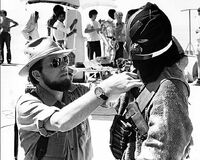 Jawas costume filming