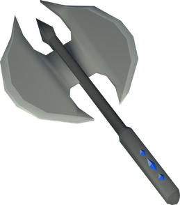 File:Dwarven battleaxe (repaired) detail.png