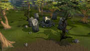Earth Altar outside