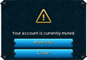 Muted message