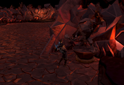 BoE statue mining