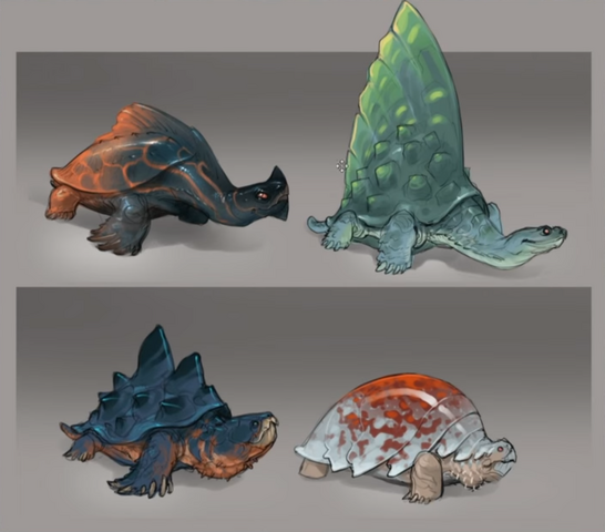File:Eastern Lands - Arc turtles concept art.png