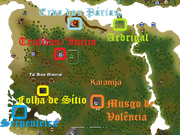 A poção da selva mapa 1