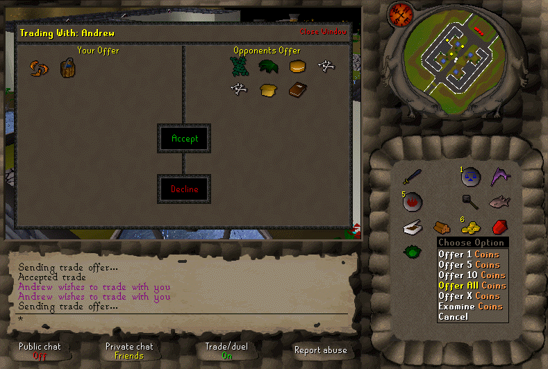 Osrs trading system