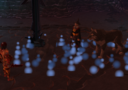 Surok Summoning his Wolves