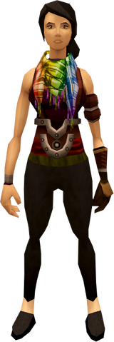 File:Chic scarf (rainbow) equipped.png