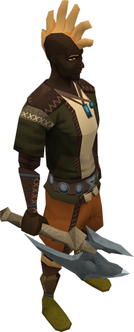 File:Gorgonite battleaxe equipped.png