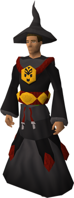 Dagon'hai robes set equipped