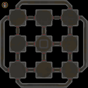Barrows maze map