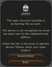 JAG protection email verification