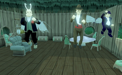 Fairy Godfather Throne room