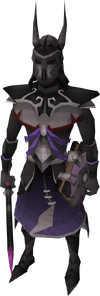 Virtus armour equipped