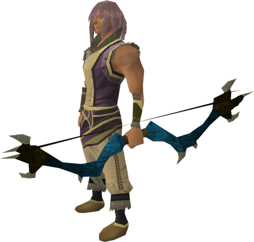 File:Dark bow (blue) equipped.png
