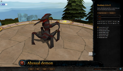 RuneScape Bestiary