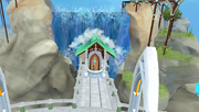 Prifddinas waterfall fishing