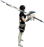 Shard of chaos equipped