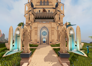 Wizards' Tower entrance