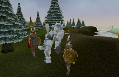 Honour guard vs ice trolls